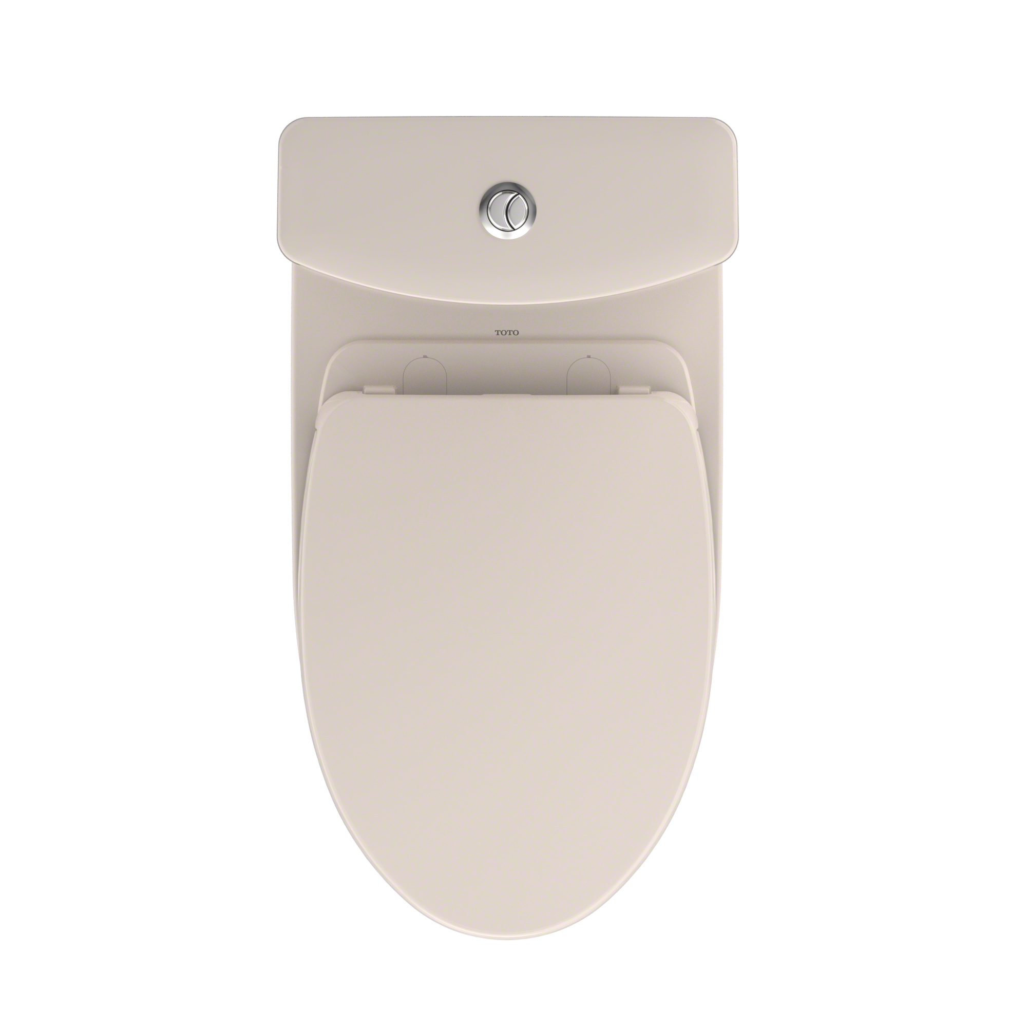 TOTO MS446124CEMGN#12 Aquia Iv Washlet+ Two-Piece Elongated Dual Flush 1.28 And 0.9 Gpf Toilet With Cefiontect - Sedona Beige