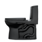 TOTO MS604124CEF#51 UltraMax II One-Piece Elongated 1.28 GPF Universal Height Toilet with SS124 SoftClose Seat , Ebony