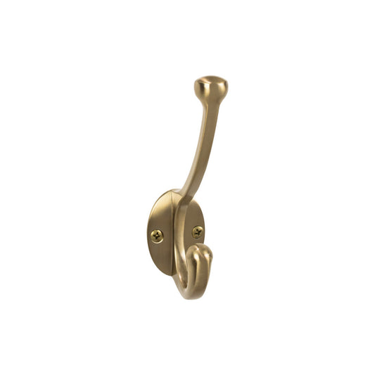 TOP KNOBS TK1064HB Bergen 5 9/16" Wall Hooks - Honey Bronze