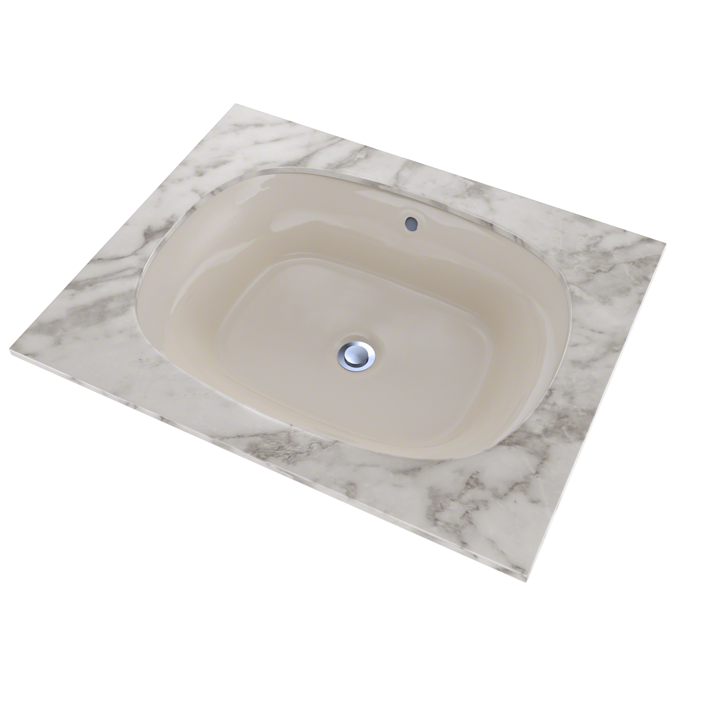 TOTO LT481G#12 Maris 20-5/16" x 15-9/16" Oval Undermount Bathroom Sink with CEFIONTECT , Sedona Beige