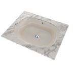 TOTO LT481G#12 Maris 20-5/16" X 15-9/16" Oval Undermount Bathroom Sink With Cefiontect - Sedona Beige