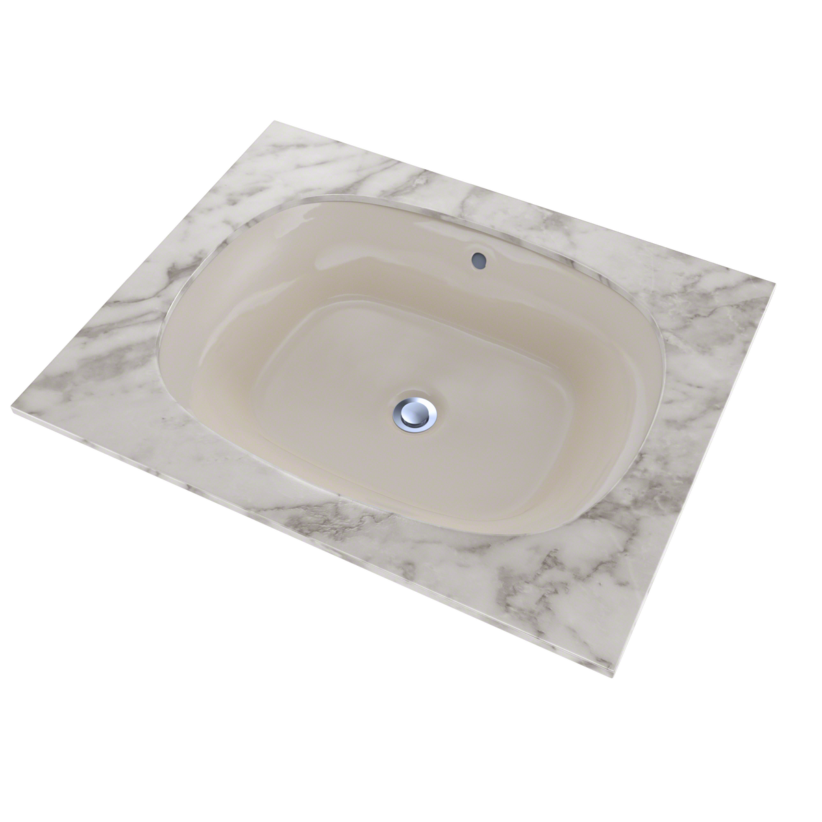 TOTO LT481G#12 Maris 20-5/16" X 15-9/16" Oval Undermount Bathroom Sink With Cefiontect - Sedona Beige