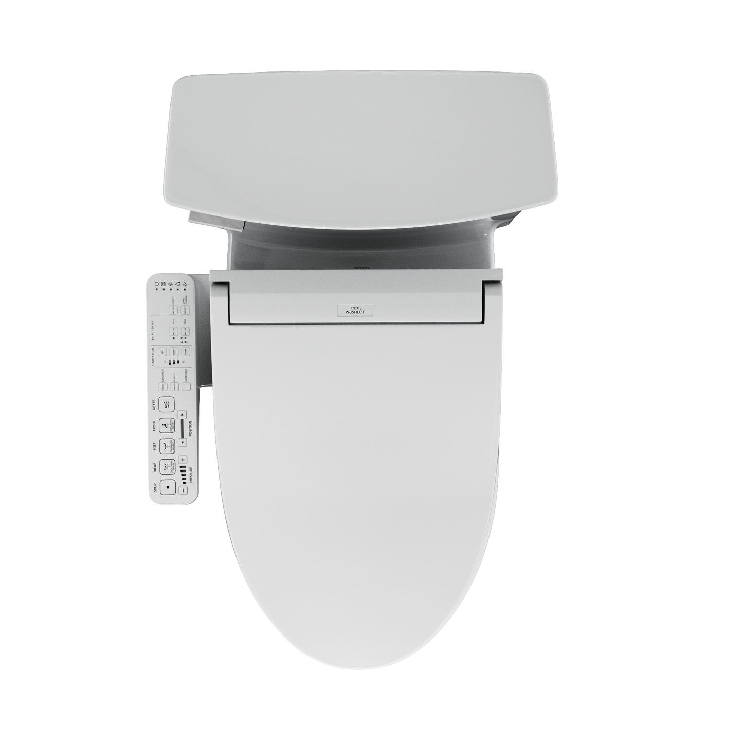 TOTO MW9643074CEFG#01 Washlet+ Soiree Elongated 1.28 Gpf Universal Height Toilet With C2 Bidet Seat - Cotton White