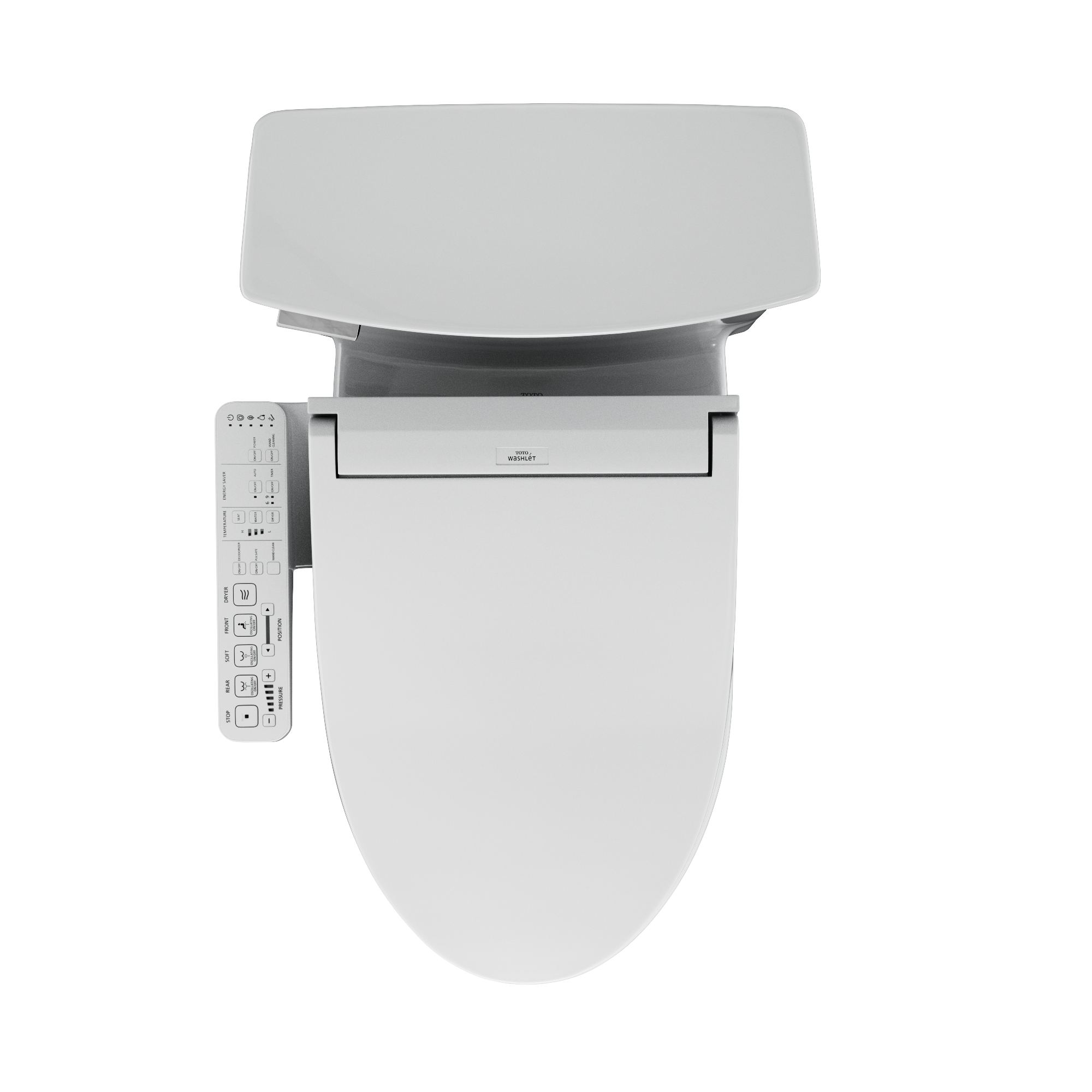 TOTO MW9643074CEFG#01 Washlet+ Soiree Elongated 1.28 Gpf Universal Height Toilet With C2 Bidet Seat - Cotton White