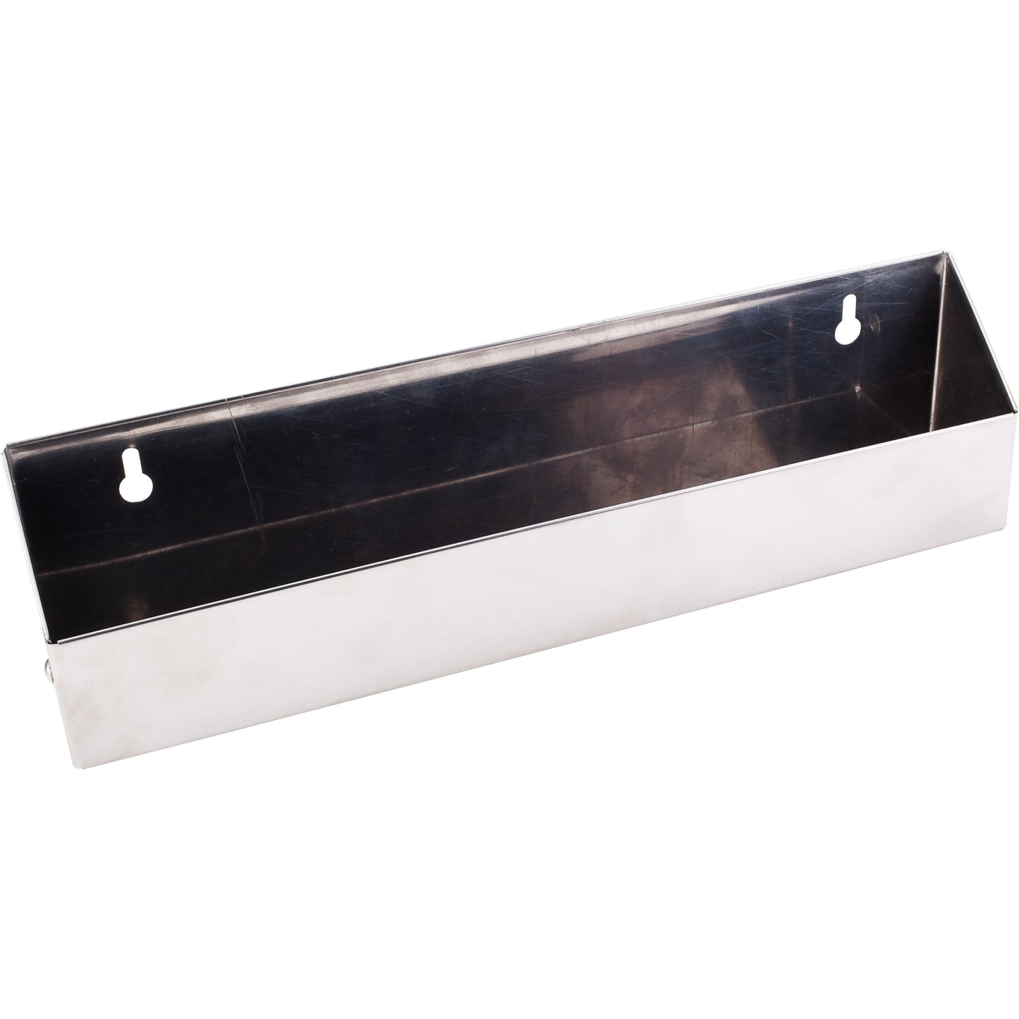 HARDWARE RESOURCES TOSS11-REPL 11-11/16" Stainless Steel Tip-Out Tray for Sink Front - Stainless Steel