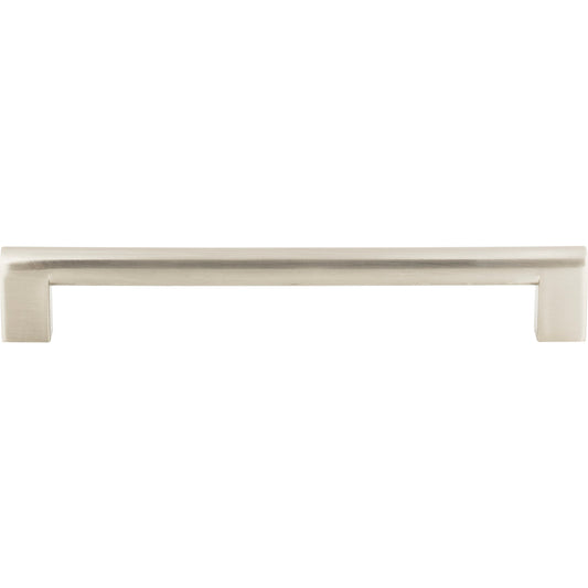 ATLAS A829-BN Round Rail 7 9/16" Center to Center Bar Pull - Brushed Nickel