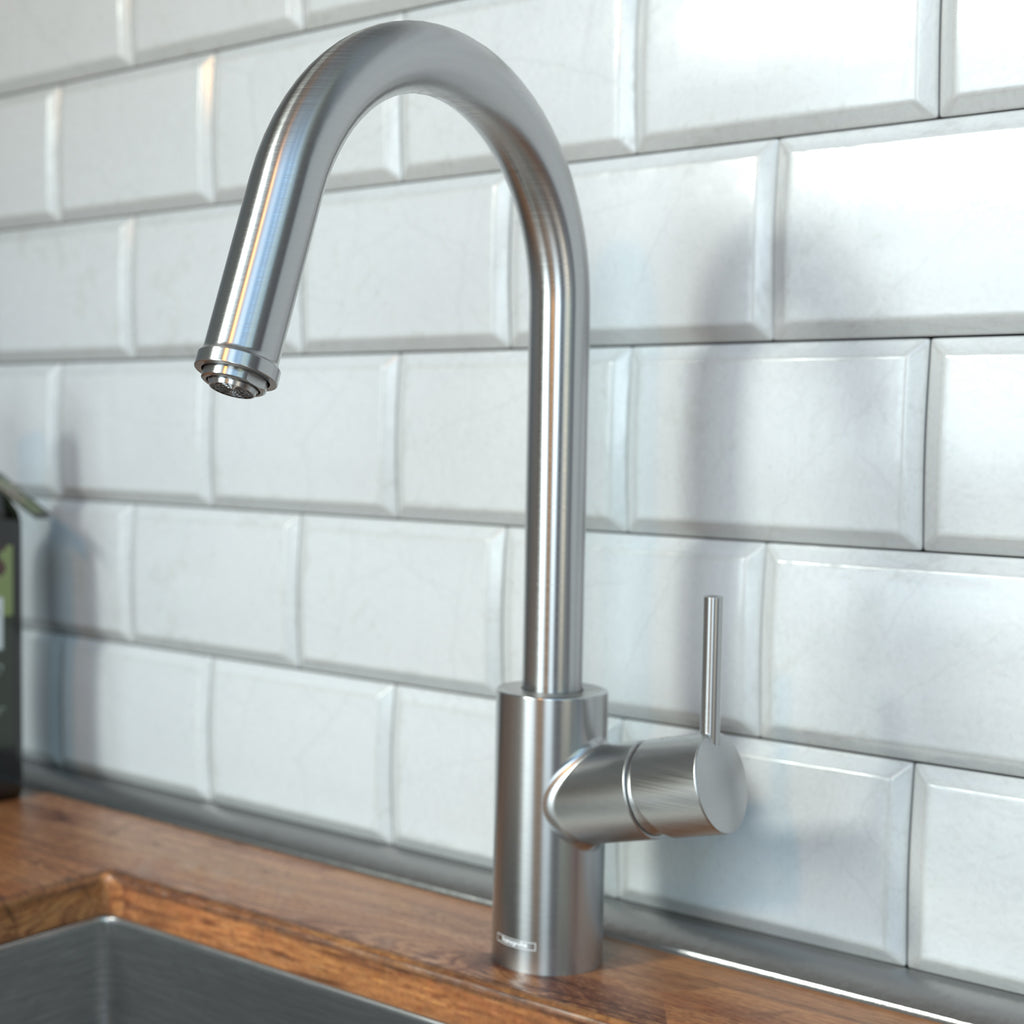 HANSGROHE 14872801 Talis S² HighArc Kitchen Faucet, 1-Spray Pull-Down, 1.75 GPM - Stainless Steel Optic