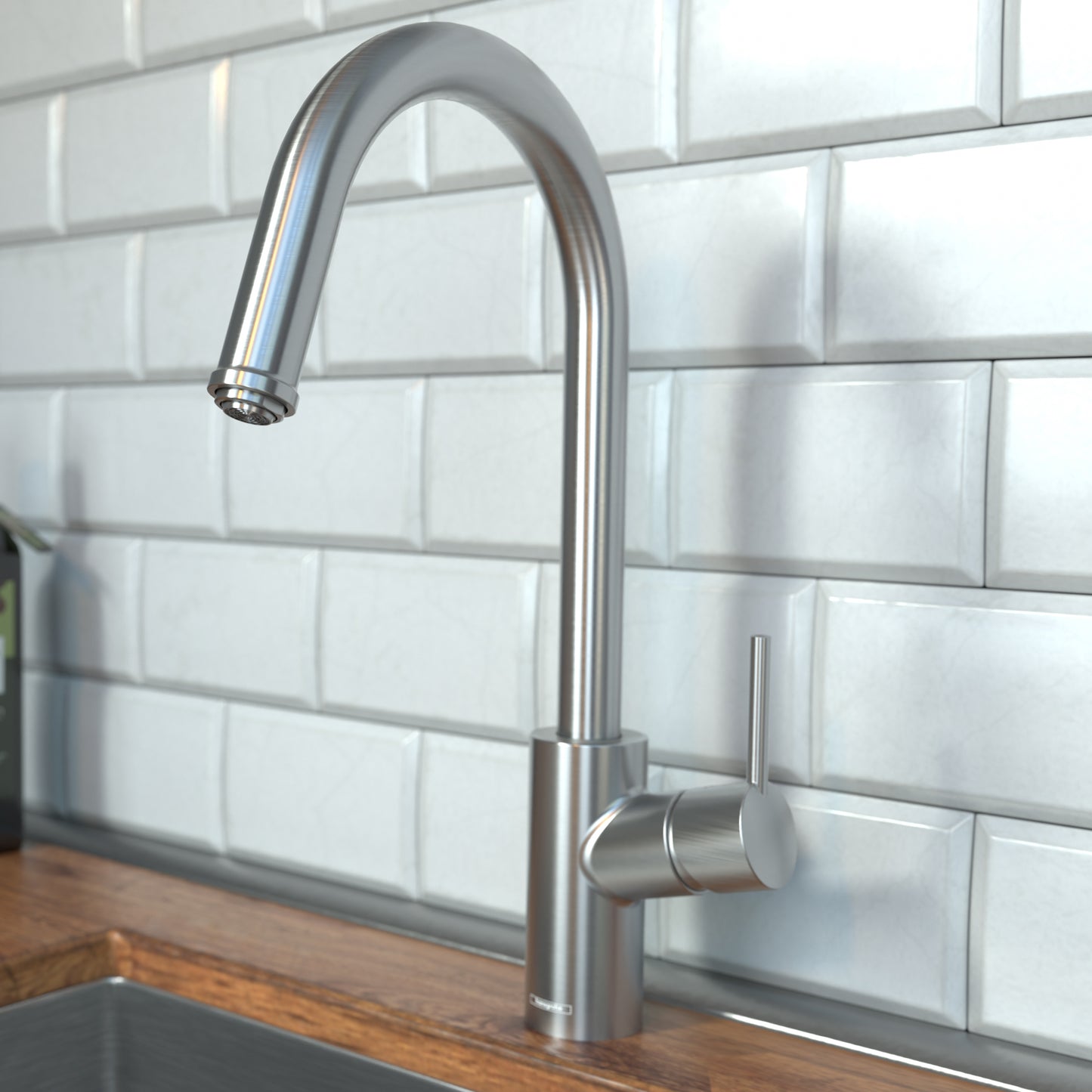 HANSGROHE 14872801 Talis S² HighArc Kitchen Faucet, 1-Spray Pull-Down, 1.75 GPM - Stainless Steel Optic