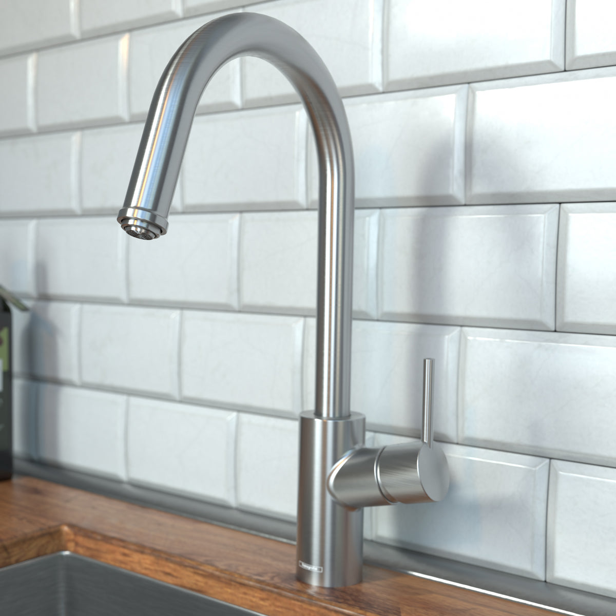 HANSGROHE 14872801 Talis S² HighArc Kitchen Faucet, 1-Spray Pull-Down, 1.75 GPM - Stainless Steel Optic