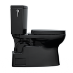 TOTO MS474124CUF#51 Vespin Ii 1G Two-Piece Elongated 1.0 Gpf Universal Height Toilet With Ss124 Softclose Seat - Ebony