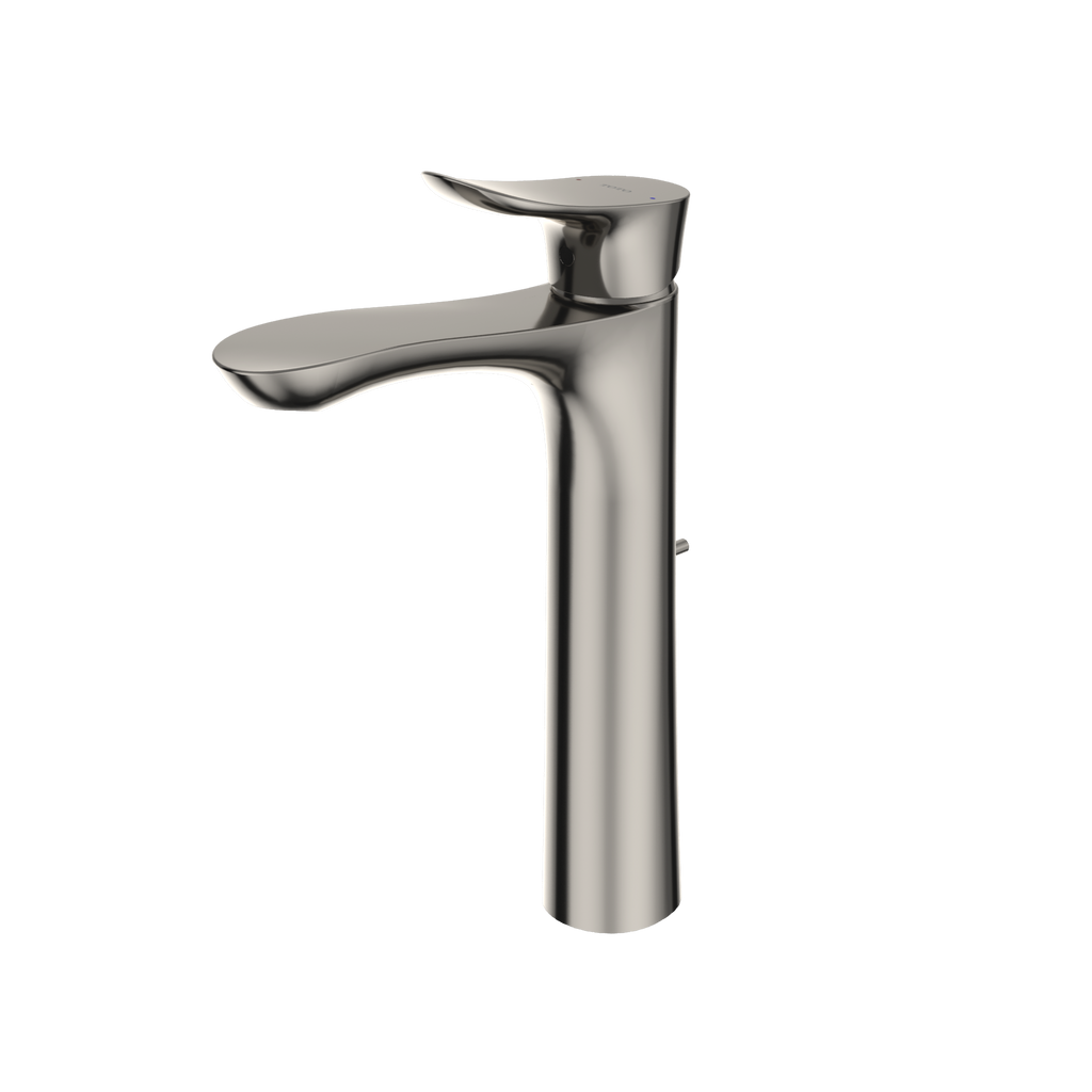 TOTO TLG01307U#PN Go 1.2 Gpm Single Handle Vessel Bathroom Sink Faucet With Comfort Glide Technology - Polished Nickel