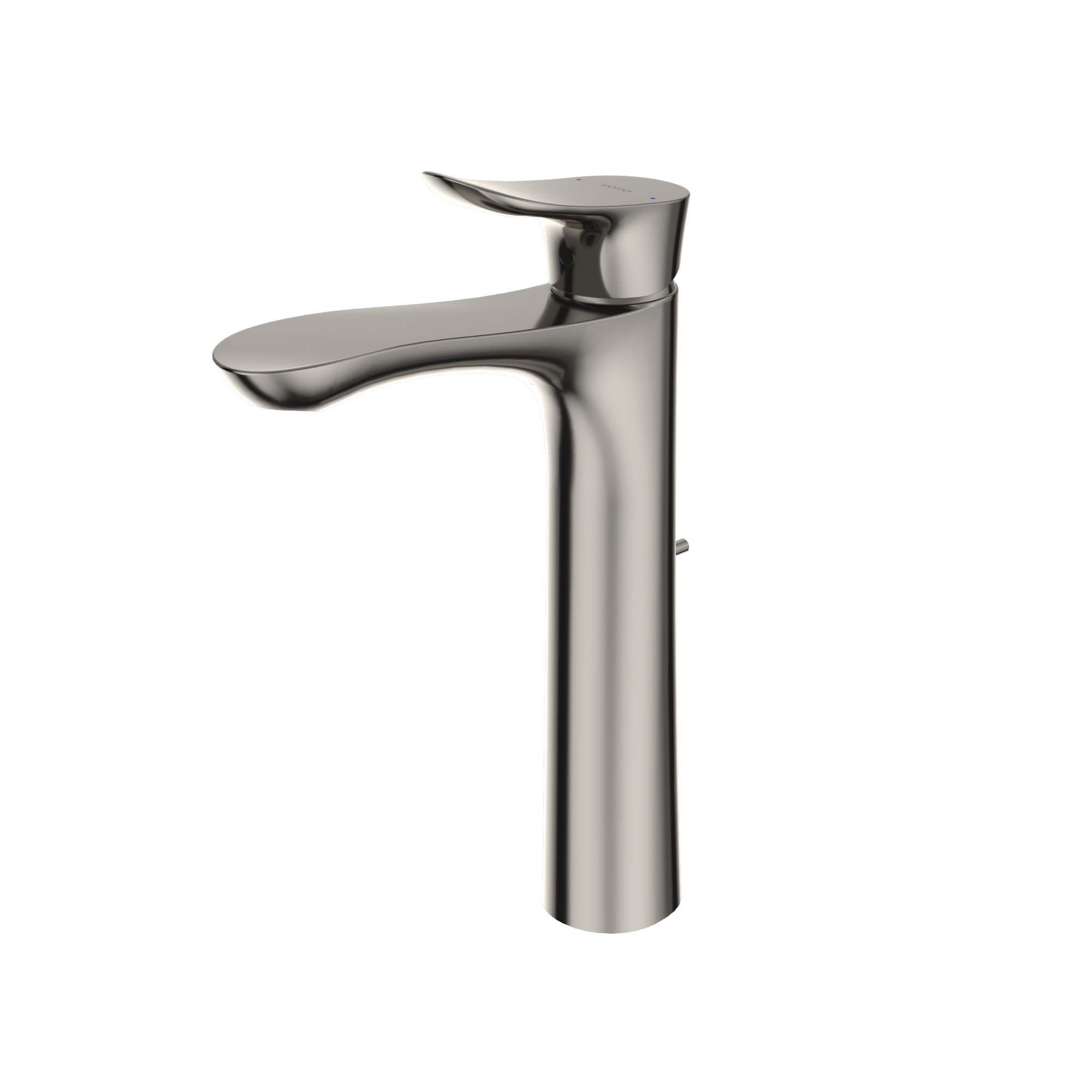 TOTO TLG01307U#PN Go 1.2 Gpm Single Handle Vessel Bathroom Sink Faucet With Comfort Glide Technology - Polished Nickel