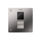 TOTO TET3GB#SS Ecopower Touchless 1.6 Gpf Concealed Toilet Flush Valve With 4X4 Cover Plate - Stainless Steel