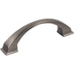 JEFFREY ALEXANDER 944-96BNBDL Roman 96 mm Center-to-Center Arch Pull - Brushed Pewter