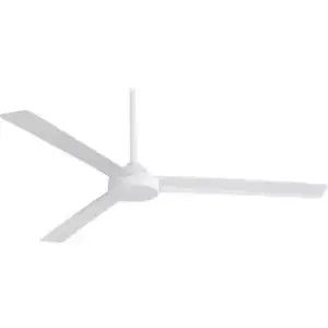 MinkaAire F624-WHF Roto XL 3-Blade Ceiling Fan with 62 in Blade Span in Flat White