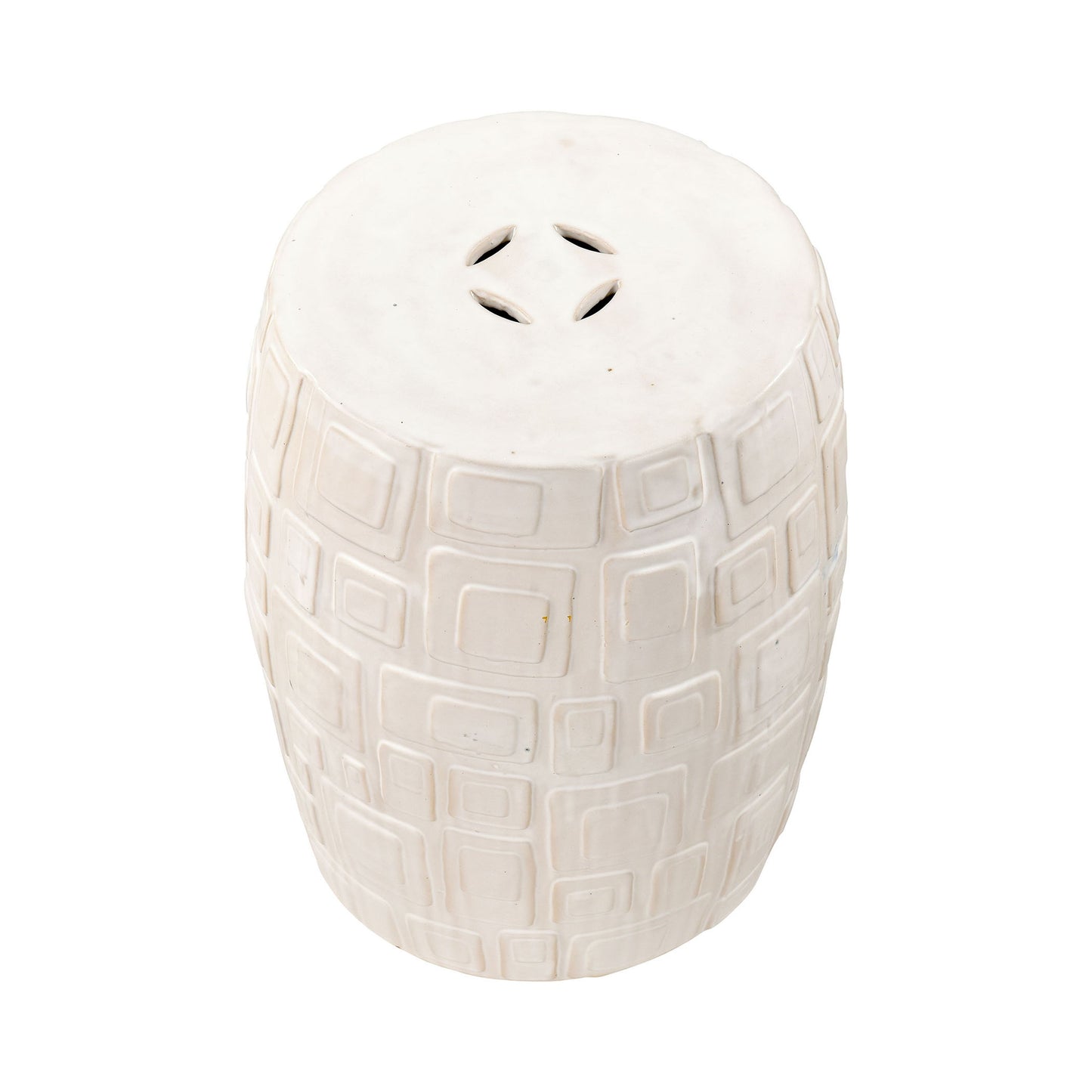 ELK STUDIO S0015-8103 Cambeck Accent Stool - White