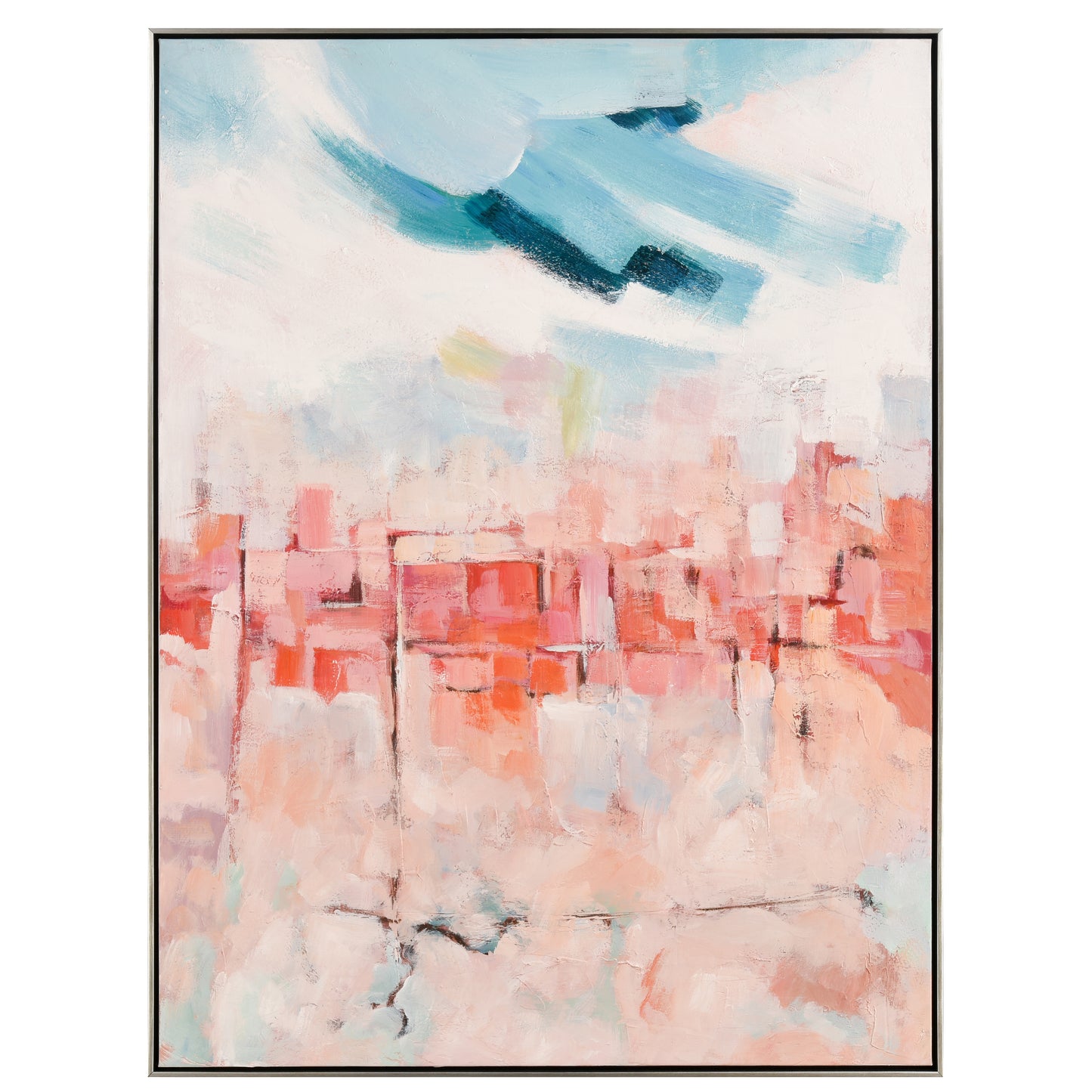 ELK STUDIO S0016-8134 Skyline Hues Framed Wall Art