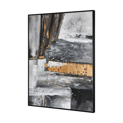 ELK STUDIO S0016-8139 Reading in Gray Framed Wall Art