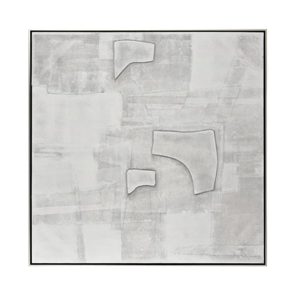 ELK STUDIO S0016-9828 Whiten I Abstract Framed Wall Art