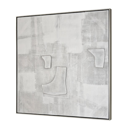 ELK STUDIO S0016-9828 Whiten I Abstract Framed Wall Art