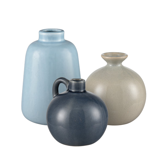 ELK STUDIO S0017-10031/S3 Andra Vase - Set of 3