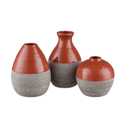 ELK STUDIO S0017-10084/S3 Baer Vase - Set of 3