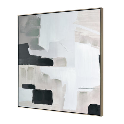 ELK STUDIO S0017-10702 Blanc II Abstract Framed Wall Art