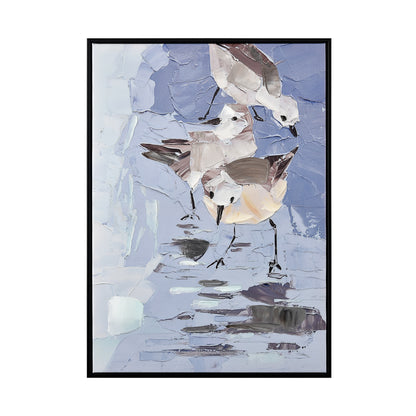 ELK STUDIO S0017-10704 Seagull Abstract Framed Wall Art