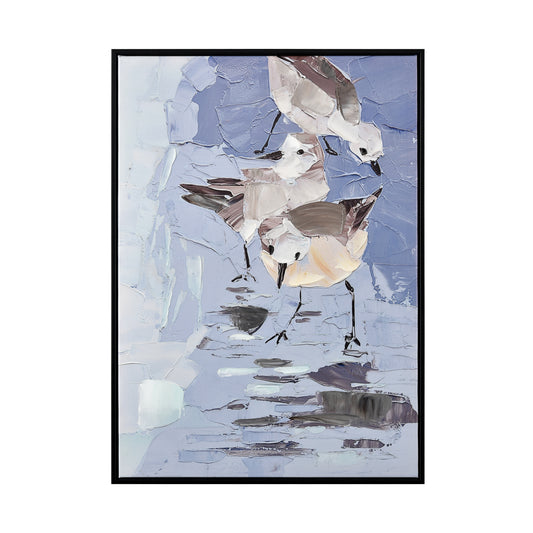 ELK STUDIO S0017-10704 Seagull Abstract Framed Wall Art