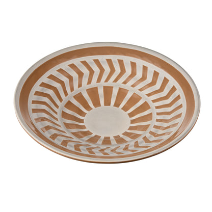 ELK STUDIO S0017-11254/S2 Aidy Bowl - Set of 2 Glazed Terracotta