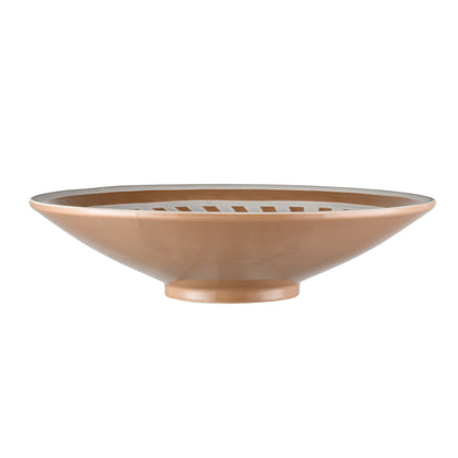 ELK STUDIO S0017-11254/S2 Aidy Bowl - Set of 2 Glazed Terracotta