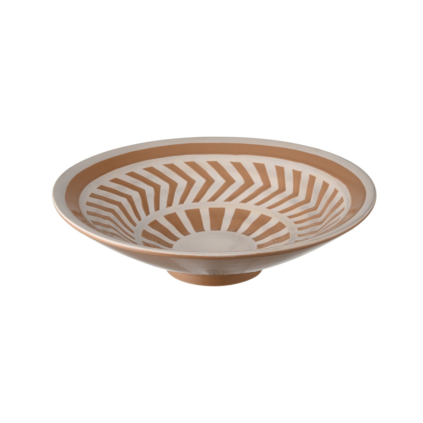 ELK STUDIO S0017-11254/S2 Aidy Bowl - Set of 2 Glazed Terracotta