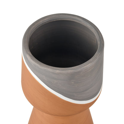 ELK STUDIO S0017-11256 Eko Vase - Large Terracotta