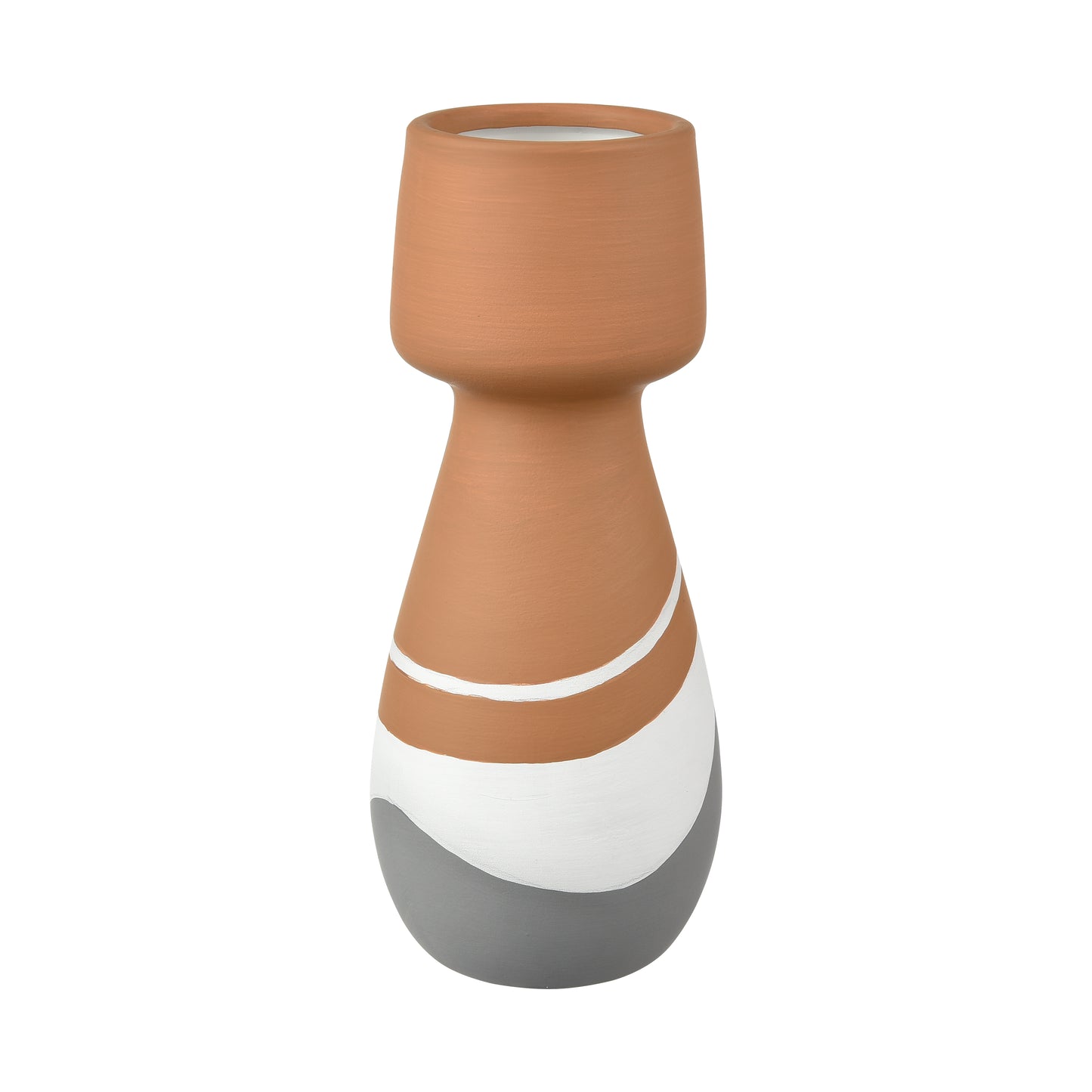 ELK STUDIO S0017-11257 Eko Vase - Small Terracotta