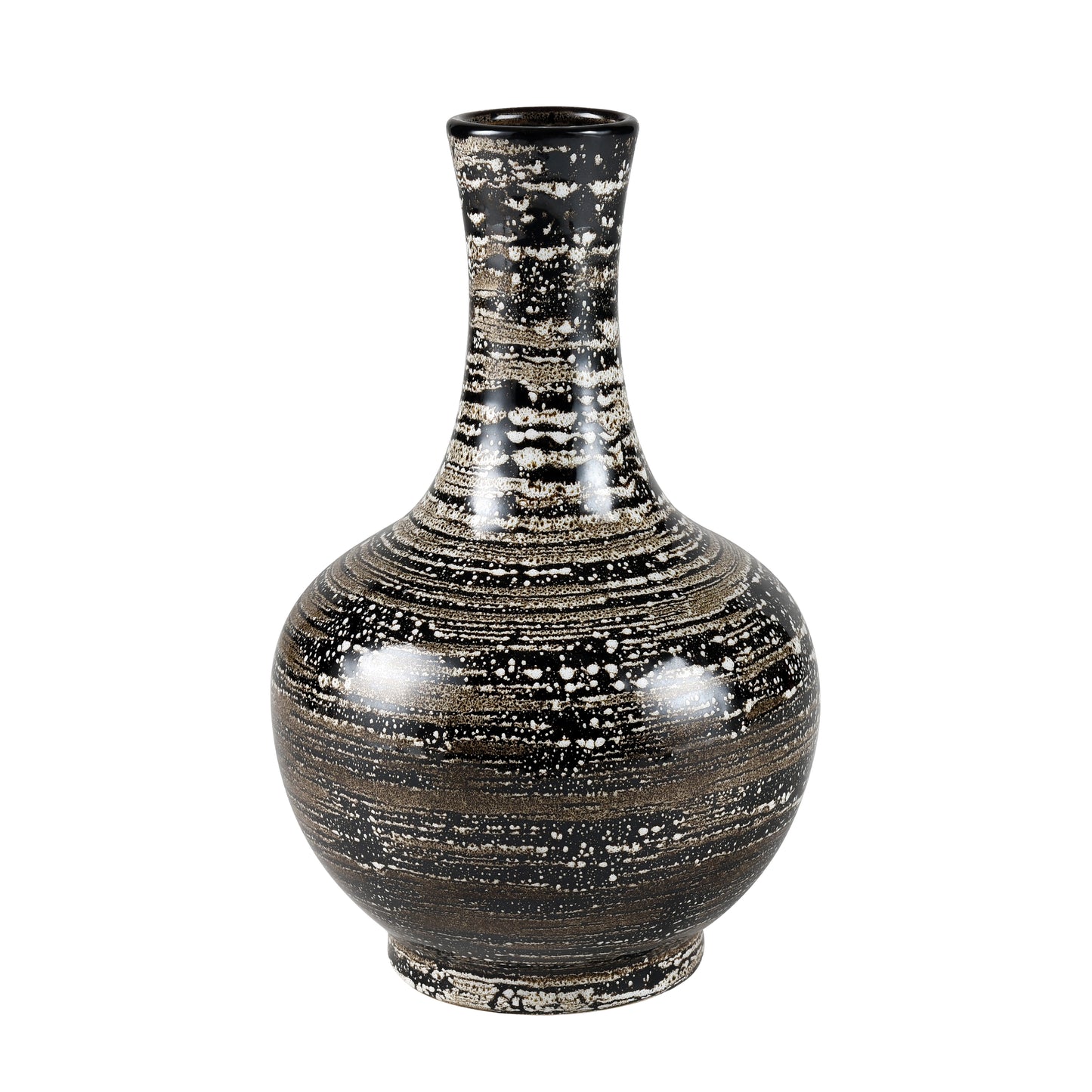 ELK STUDIO S0017-9729 Simone Vase - Large Black