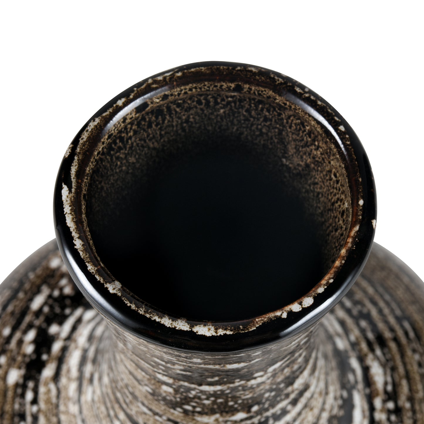 ELK STUDIO S0017-9729 Simone Vase - Large Black