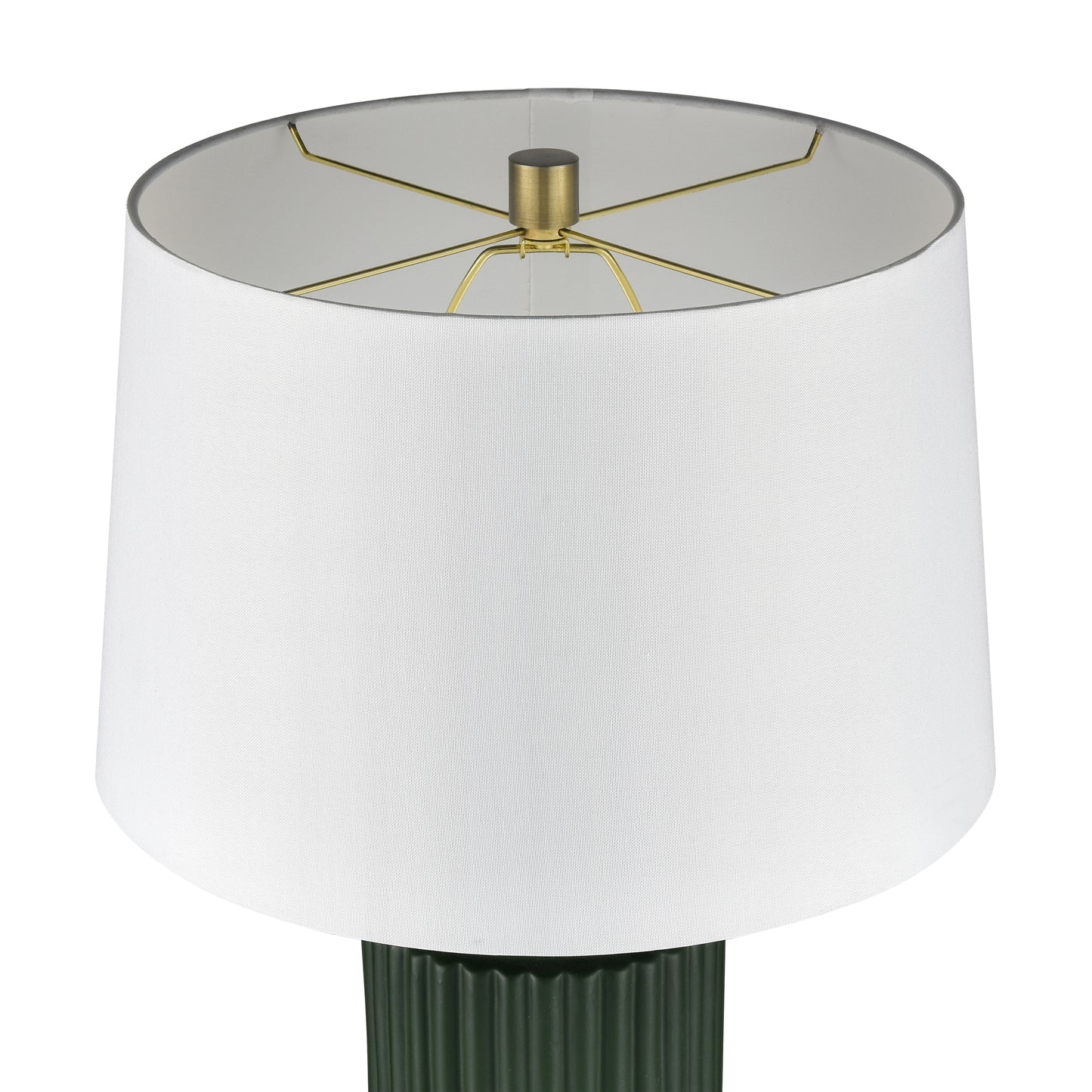 ELK STUDIO S0019-10295/S2 Knox 30'' High 1-Light Table Lamp - Set of 2 Dark Green