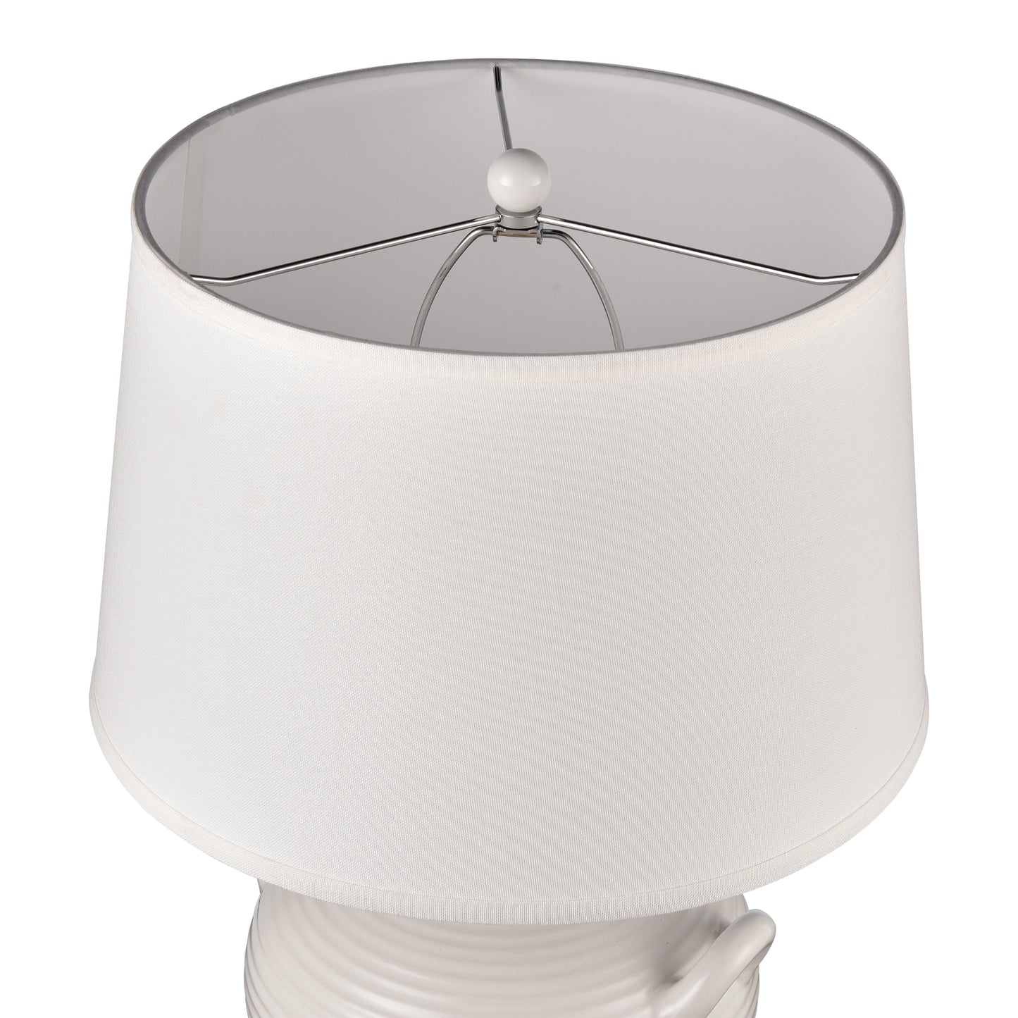 ELK STUDIO S0019-10343 Oxford 25'' High 1-Light Table Lamp - White