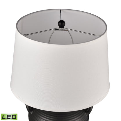 ELK STUDIO S0019-10344-LED Oxford 25'' High 1-Light Table Lamp - Black - Includes LED Bulb