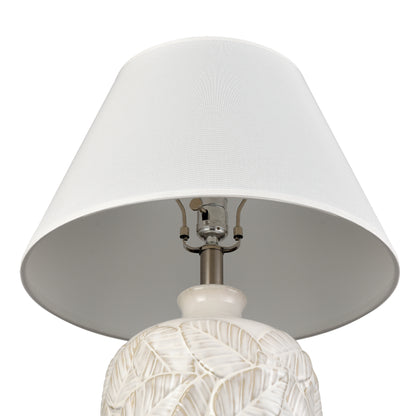 ELK STUDIO S0019-11147 Goodell 27.5'' High 1-Light Table Lamp - White Glazed