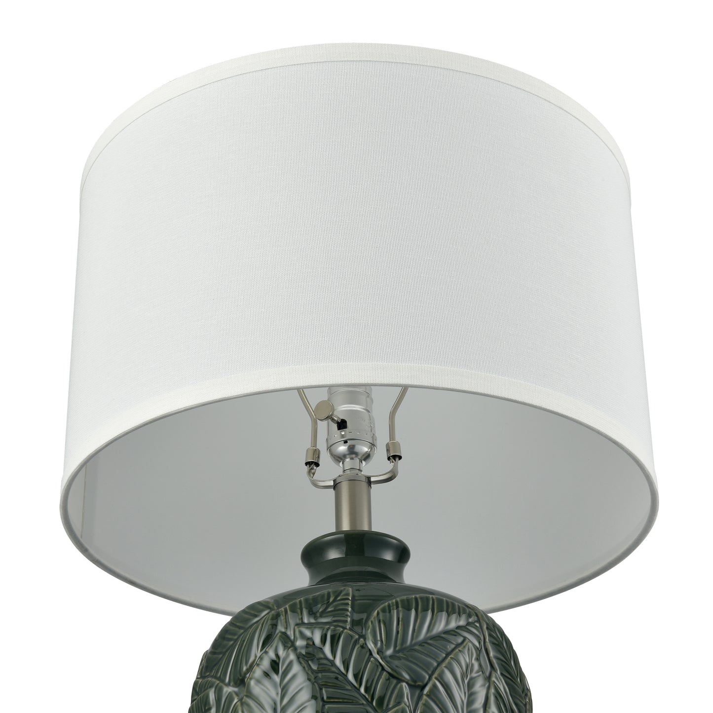 ELK STUDIO S0019-11148-LED Goodell 27.5'' High 1-Light Table Lamp - Green Glaze - Includes LED Bulb