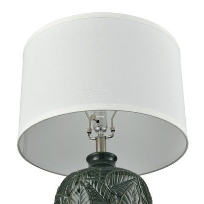 ELK STUDIO S0019-11148-LED Goodell 27.5'' High 1-Light Table Lamp - Green Glaze - Includes LED Bulb