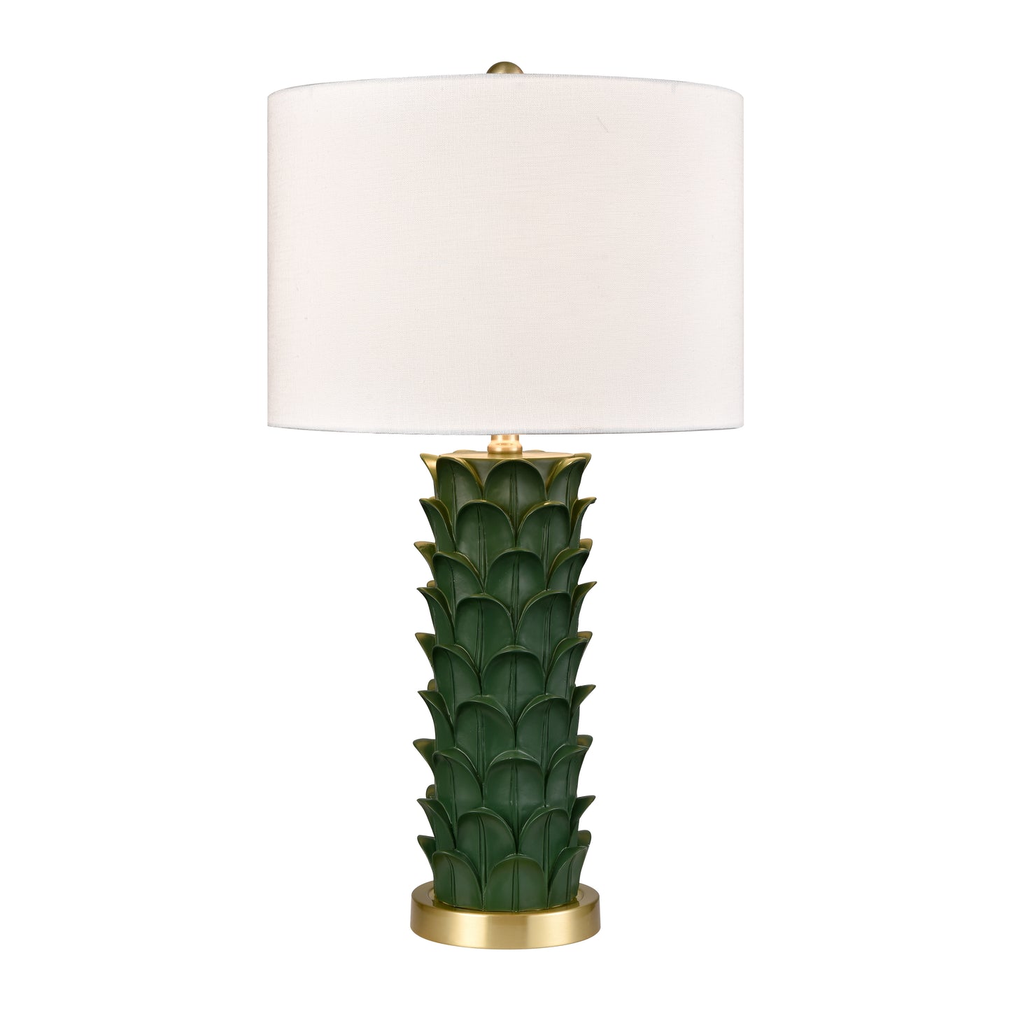 ELK STUDIO S0019-11152 Beckwith 27'' High 1-Light Table Lamp - Dark Green