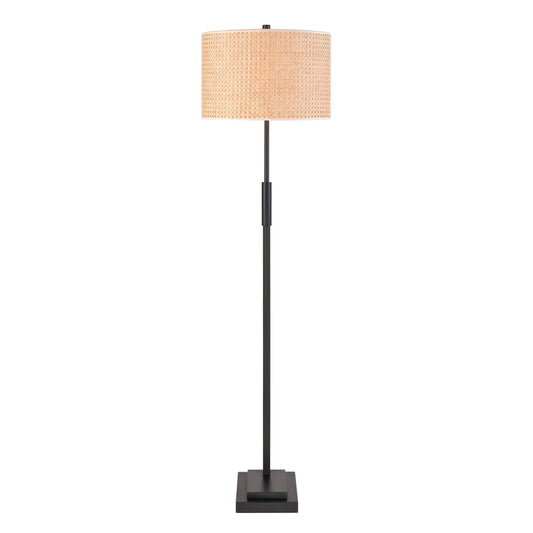 ELK STUDIO S0019-11172-LED Baitz 62.5'' High 1-Light Floor Lamp - Matte Black - Includes LED Bulb