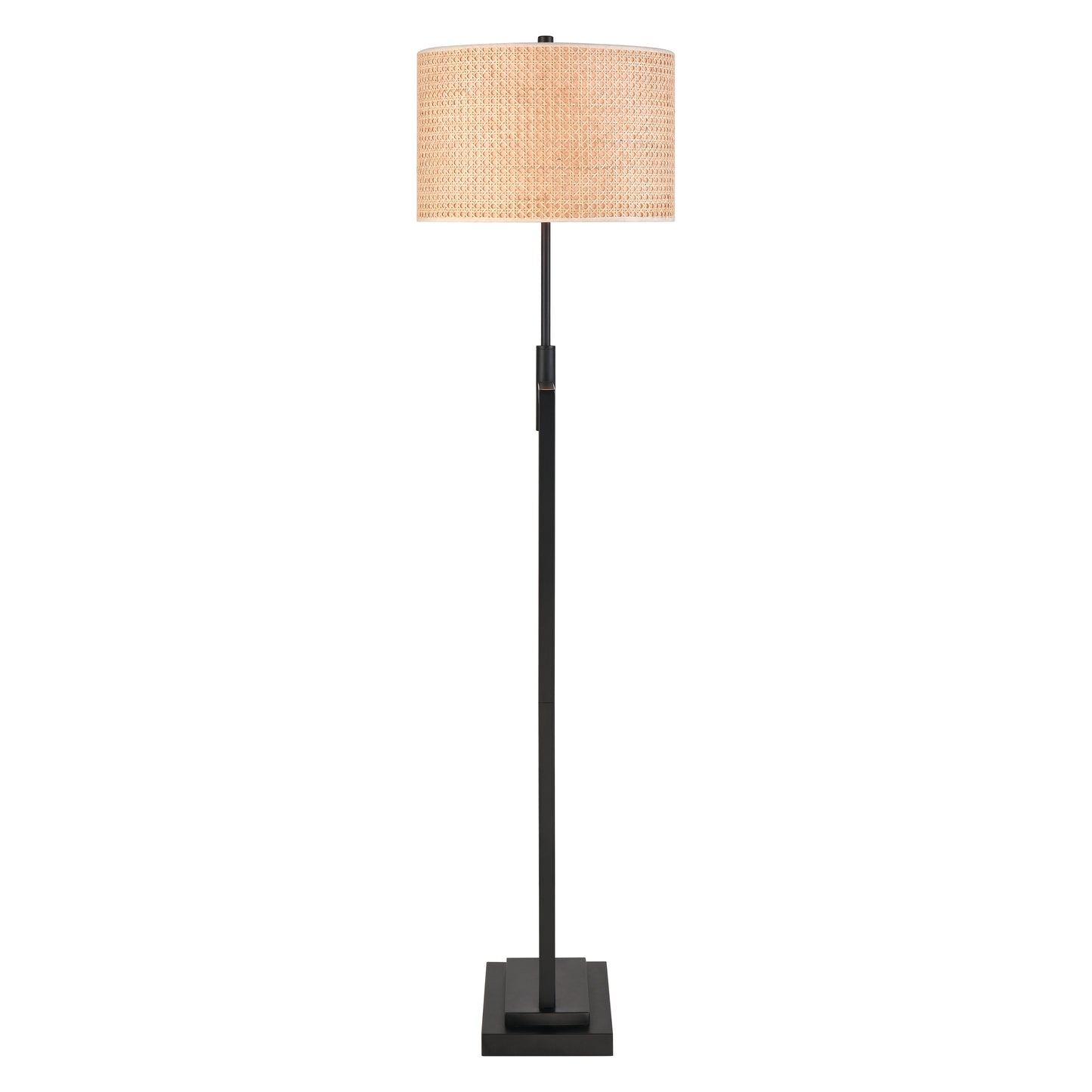 ELK STUDIO S0019-11172-LED Baitz 62.5'' High 1-Light Floor Lamp - Matte Black - Includes LED Bulb