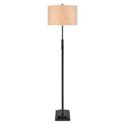 ELK STUDIO S0019-11172-LED Baitz 62.5'' High 1-Light Floor Lamp - Matte Black - Includes LED Bulb