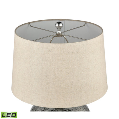 ELK STUDIO S0019-7980-LED Cicely 24'' High 1-Light Table Lamp - Silver Mercury - Includes LED Bulb