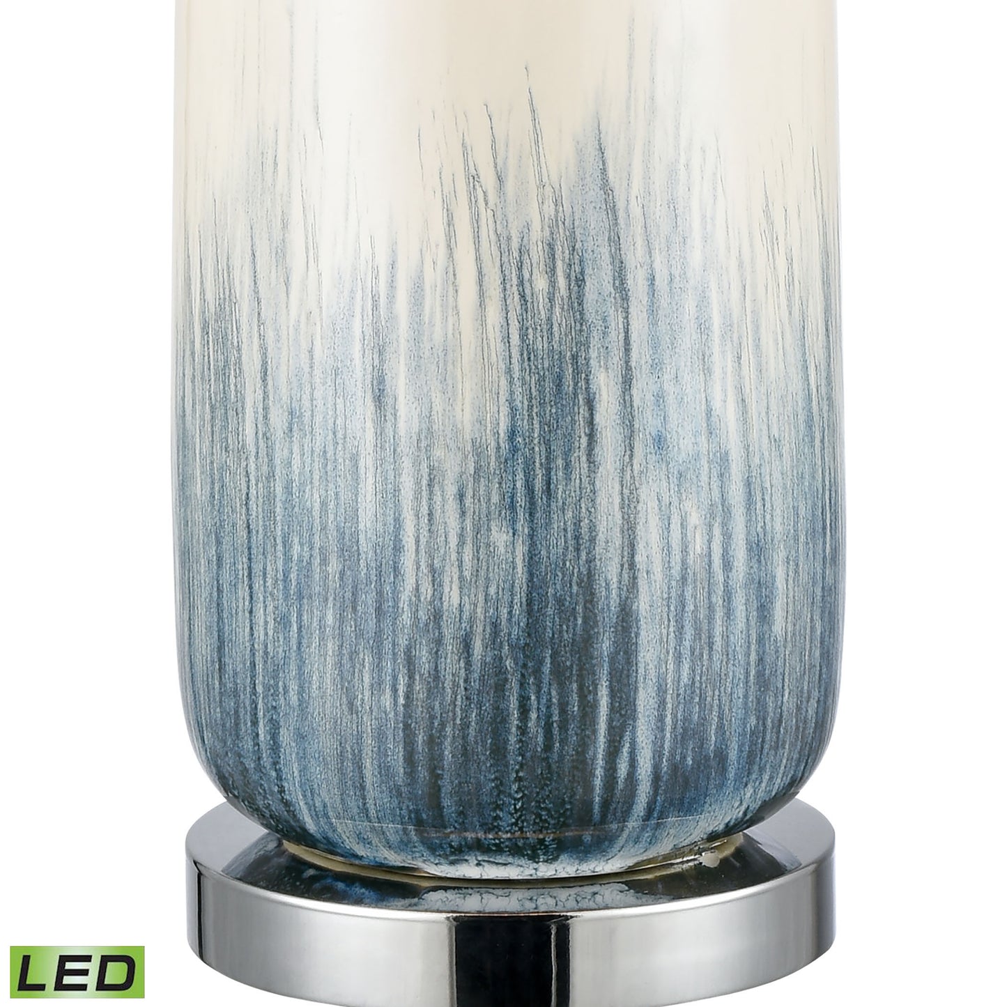 ELK STUDIO S0019-8027-LED Cason Bay 27'' High 1-Light Table Lamp - Blue - Includes LED Bulb