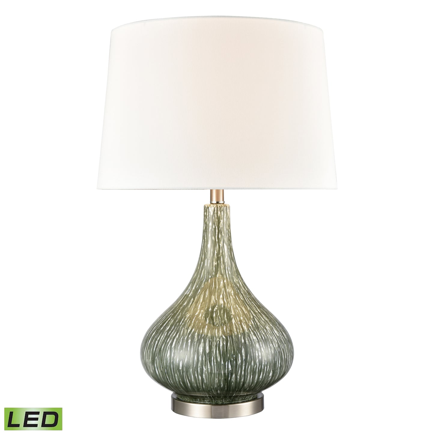 ELK STUDIO S0019-8070-LED Northcott 28'' High 1-Light Table Lamp - Green - Includes LED Bulb