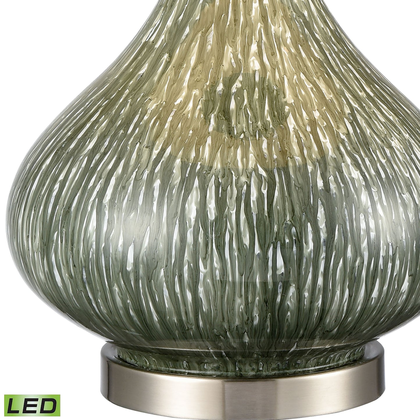 ELK STUDIO S0019-8070-LED Northcott 28'' High 1-Light Table Lamp - Green - Includes LED Bulb